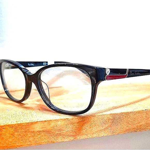 NEW Pierre Cardin Prescription-Ready Eyeglass Frame, black, glasses 53-16-140 - Picture 3 of 6
